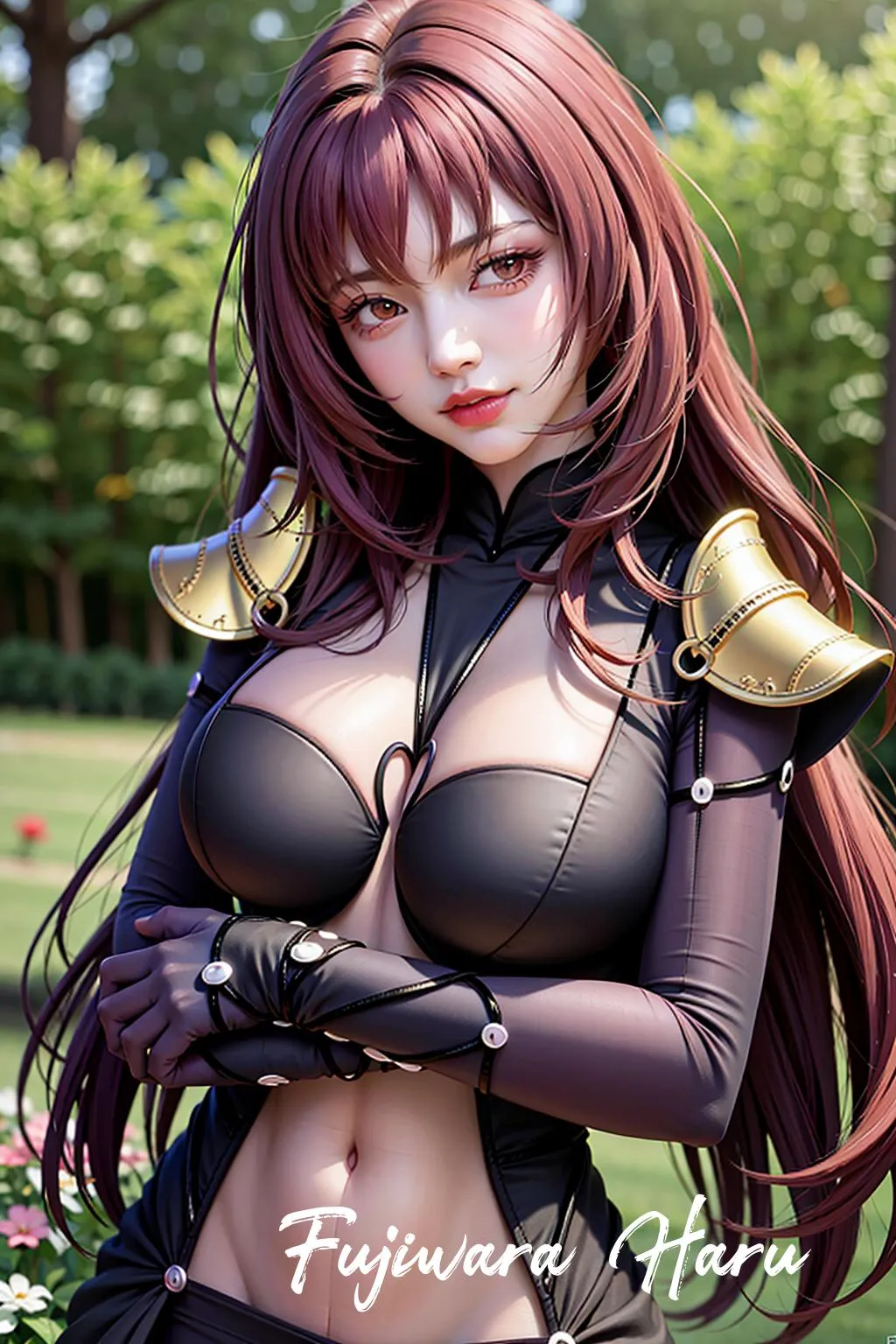 Scathach / FateGrand Order-Fujiwara Haru AI Art-Otaku Dojo