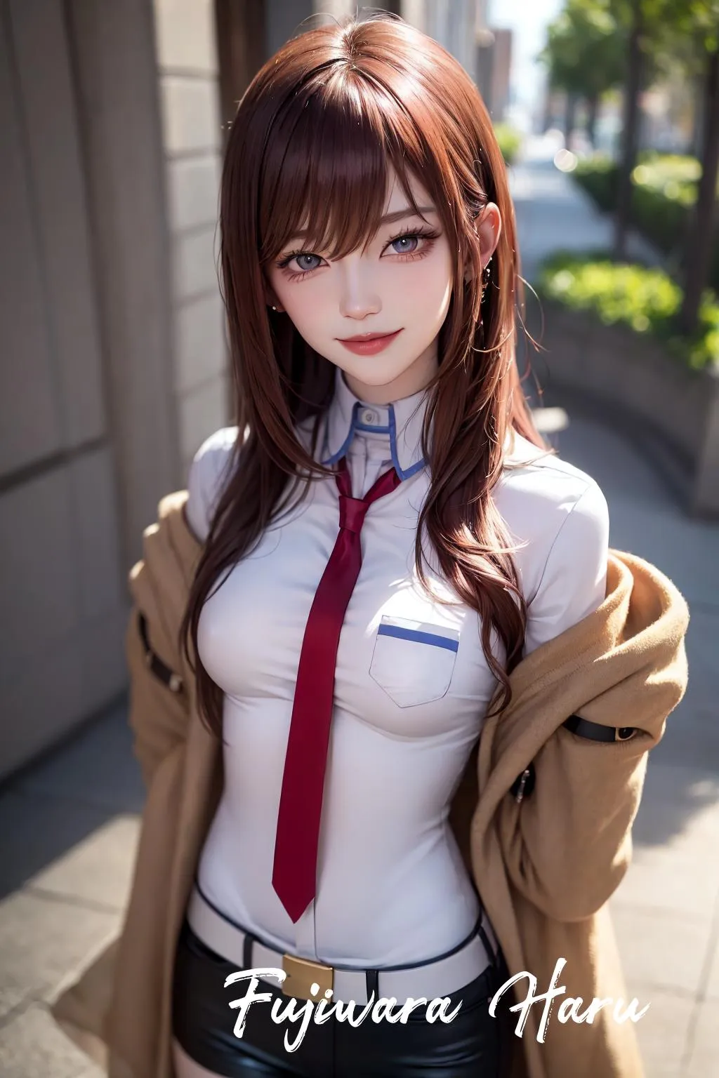 Makise Kurisu / Steins;Gate-Fujiwara Haru AI Art-Otaku Dojo